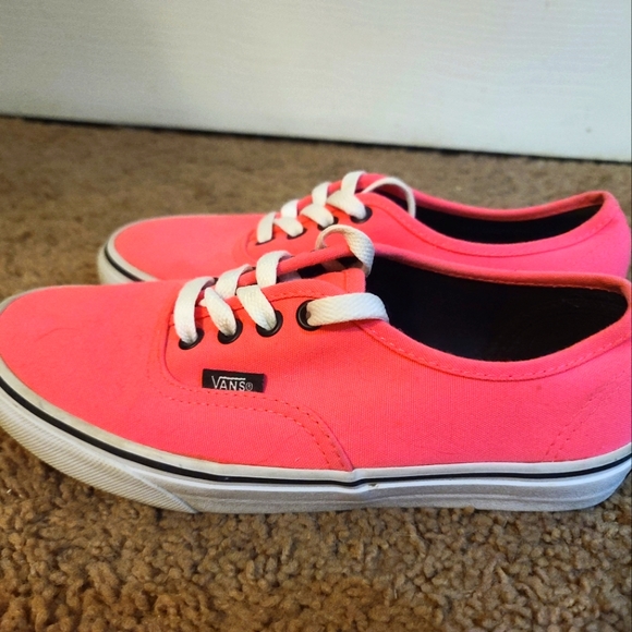 Vans Shoes - Vans Neon Pink Sneakers